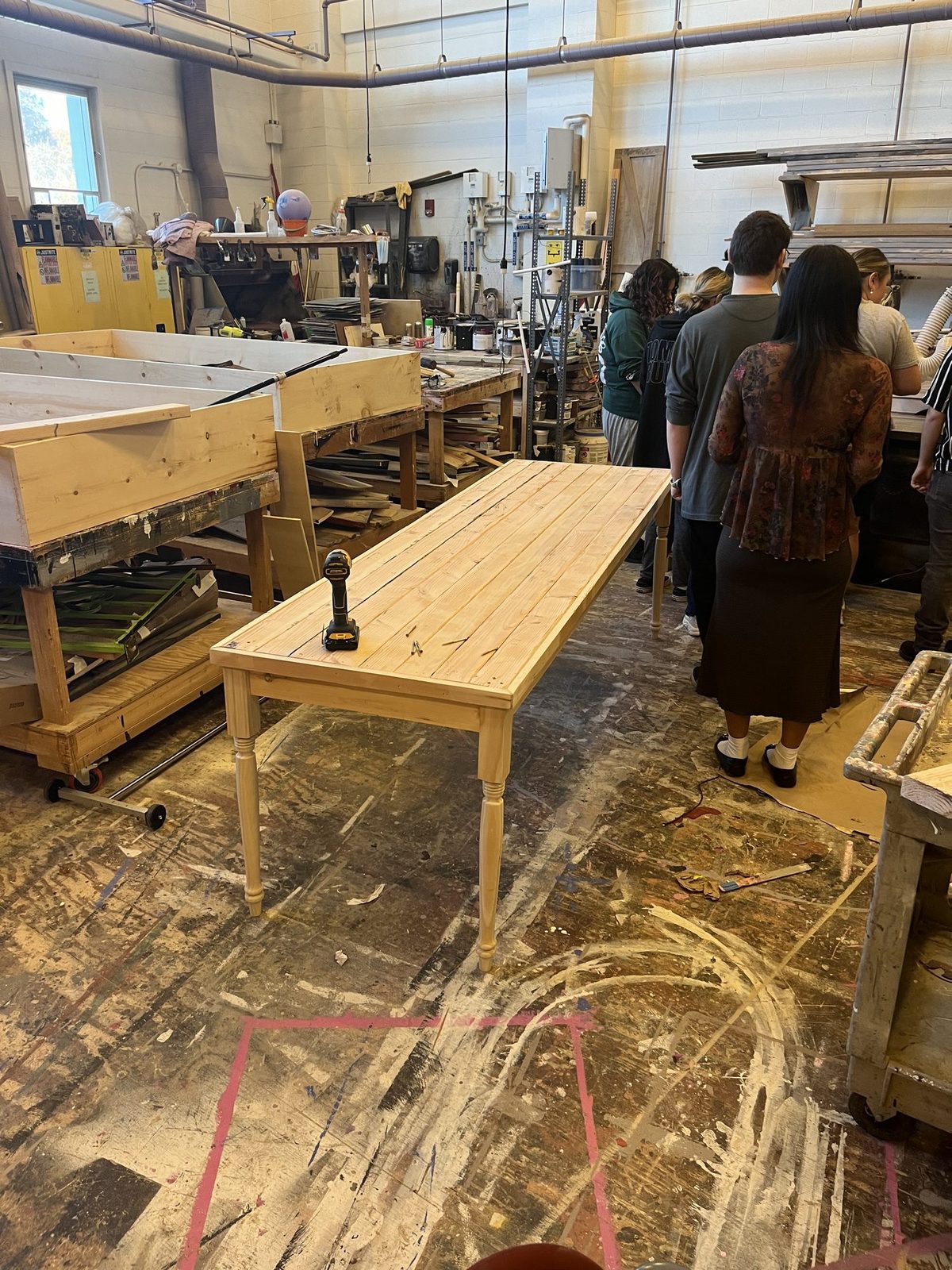 Building the table for the set
