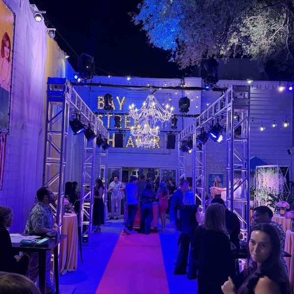 Gala nighttime look - Bay Street Theater