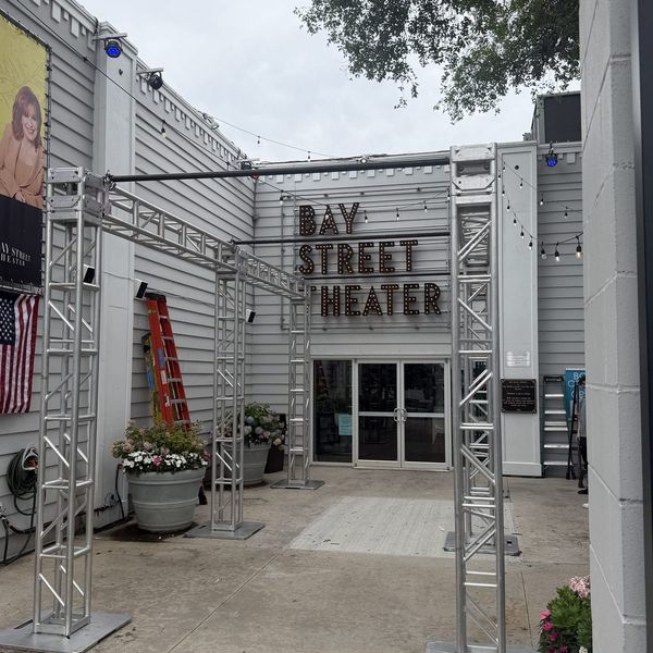 Gala scaffolding assembly - Bay Street Theater