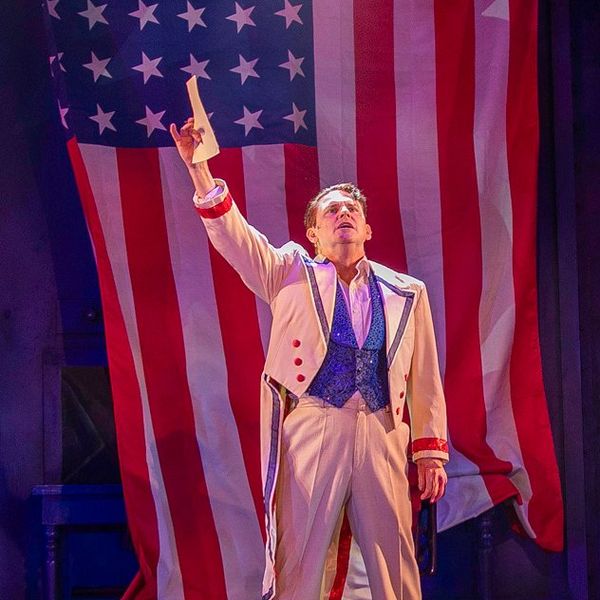 Cagney Act 1 button - Cagney the Musical