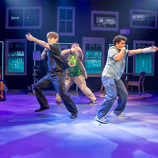 The boys mid-number - Dear Evan Hansen