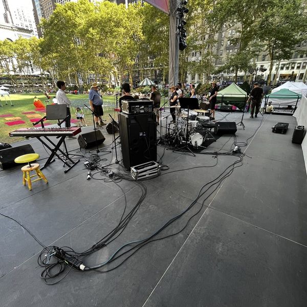 Speaker work - Bryant Park