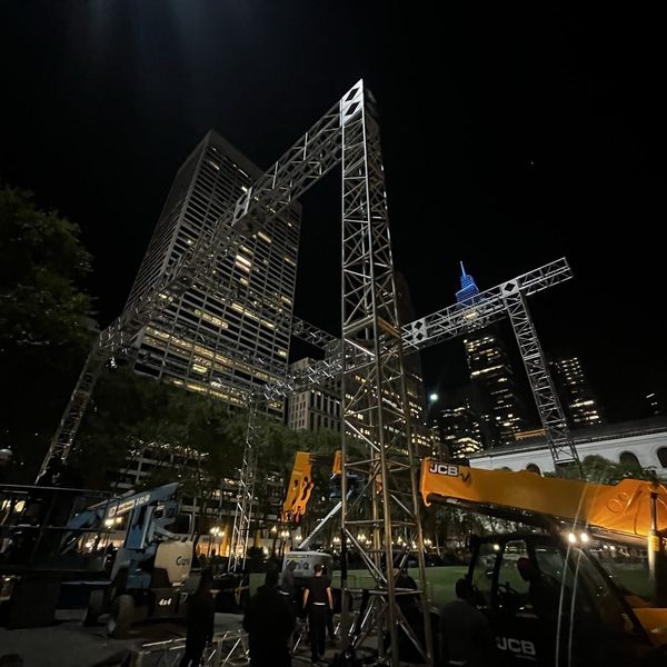 Nighttime strike - Bryant Park