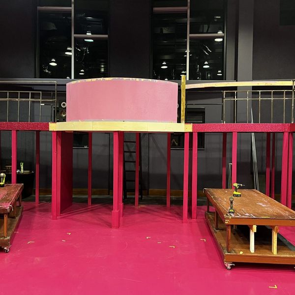 Set construction - The Donkey Show