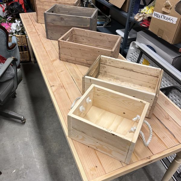 Crates for the dig site - The Mound Builders