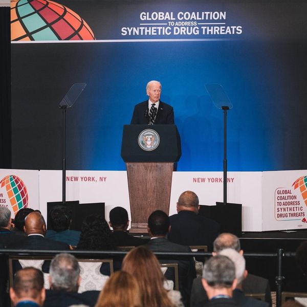 President Joe Biden speaking at a UN side event - United Nations