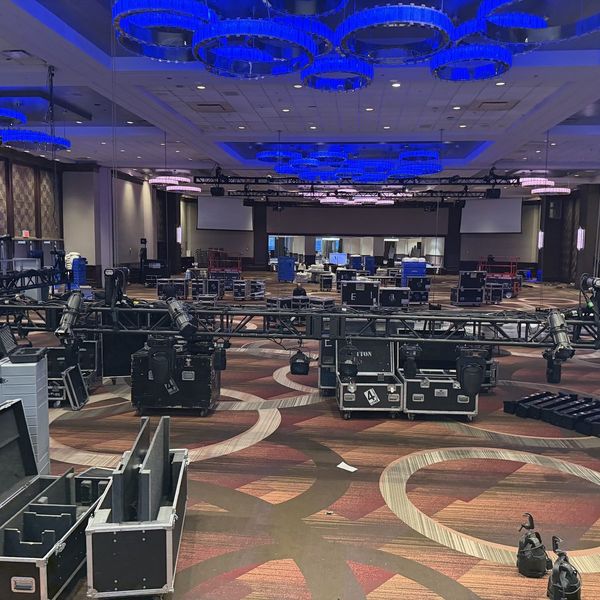 Ballroom load-in - Corporate & events