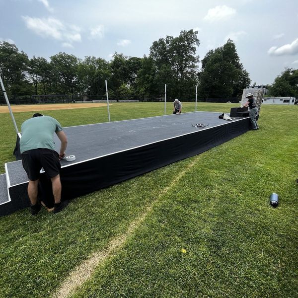 Building the deck - Corporate & events
